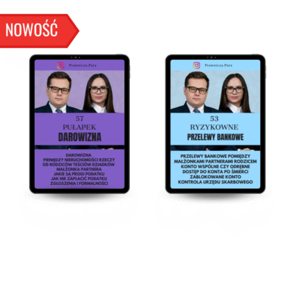 ZESTAW 2 EBOOKÓW: 57 PUŁAPEK DAROWIZNA + 53 RYZYKOWNE PRZELEWY BANKOWE