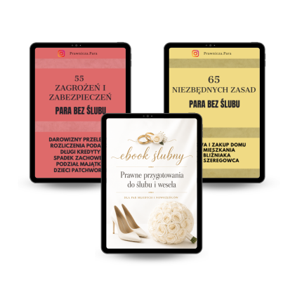 ZESTAW 3 EBOOKÓW: 55 ZAGROŻEŃ i ZABEZPIECZEŃ + 65 NIEZBĘDNYCH ZASAD + EBOOK ŚLUBNY